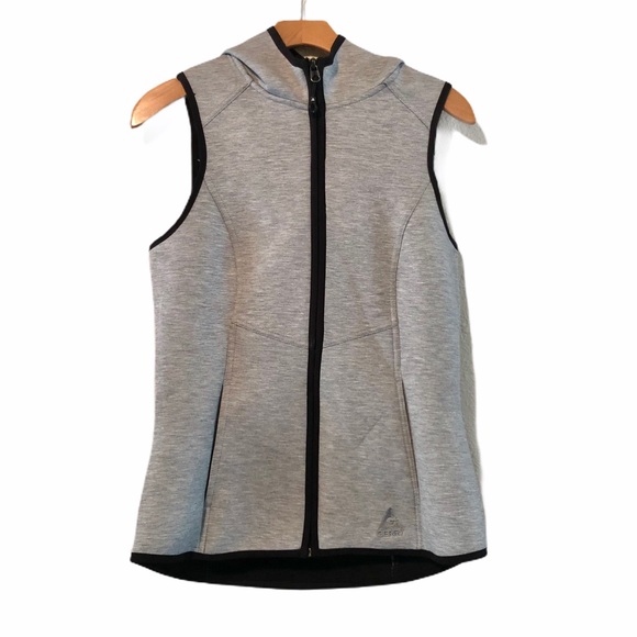 Gerry Weber Jackets & Blazers - Gerry gray scuba hiking vest with hood size small